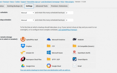 how to backup wordpress site