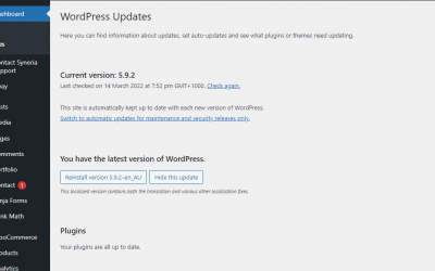 why update wordpress